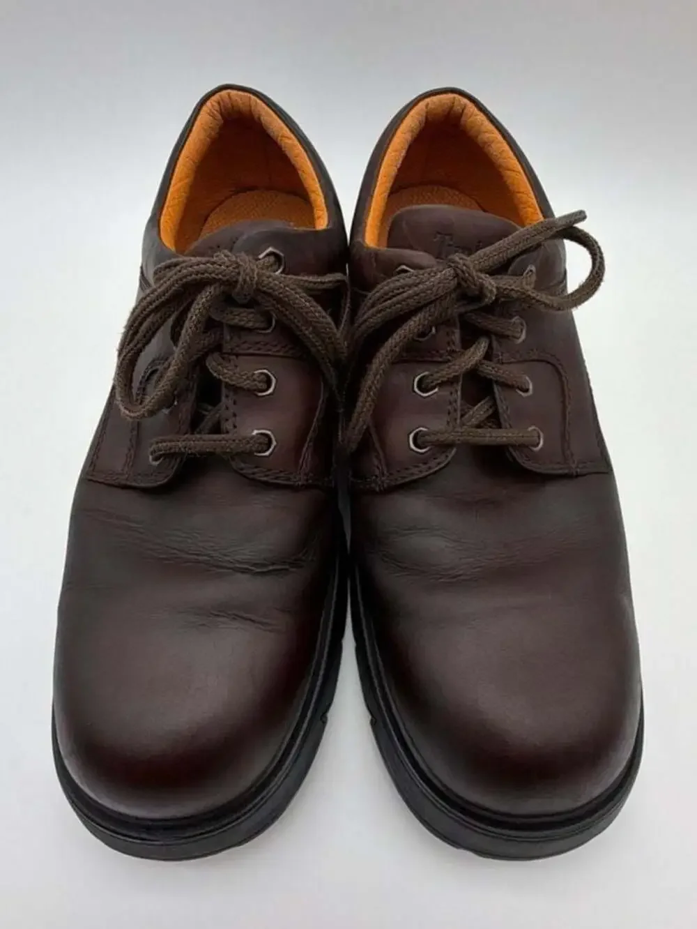 Timberland Brown Leather Lace Up Shoes